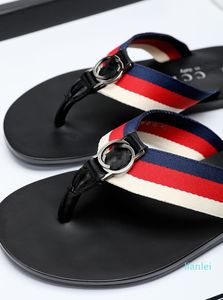 Париж Роскошные дизайнерские сандалии шлепанцы мужские женские летние пляжные тапочки женские шлепанцы черный открытый дом Chaussures обувь с бо