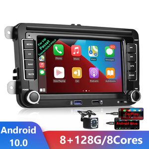 8G+128G Android 10.0 2 din Car Multimedia Player Radio GPS For Volkswagen VW Passat B6 Touran GOLF5 POLO Tiguan Jetta