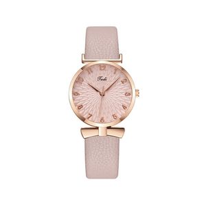 Lady Uhren Mode digitales Blütenblattmuster Damen Watch Belt Quartz Uhrengeschäftsgenehmigungswache
