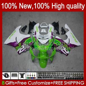 Кузов для HONDA CBR 893RR 900RR CBR893RR 89 90 91 92 93 зеленый белого 94HC.12 CBR893 CBR 900 893 RR CBR900RR 1989 1990 1991 1992 1993 обтекатели