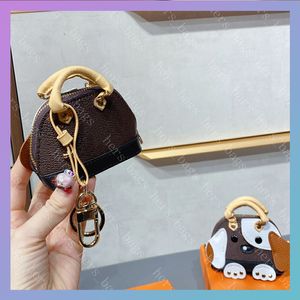 Borse da donna di lusso firmate 2020 Portafoglio da uomo Porta carte di credito Porta monete Porta chiavi Portafogli Borsa a conchiglia con fiore Cane Moda