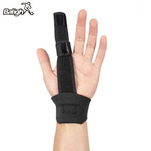 Balja Justerbar Fingerhållare Protector Brace Sports Wrist Thumbs Händer Arthritis Splint Support Skyddsskydd Elbow Knee Pa Pads