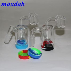 Colorful 14MM Ash Catchers bolla per pipa ad acqua in vetro Bong narghilè Strumento per fumatori Design innovativo portatile Tubi filtranti Ash Catcher DHL