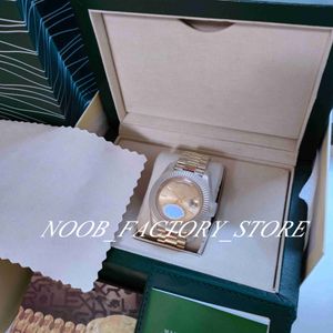 Super U1 Factory Version Watch 2813 Automatisk rörelse Nyrem Gul Guld 904L Stål 228238 Armbandsur 41mm Sapphire Glass Men Klockor Original Box