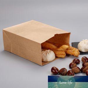 20 adet Kraft Kağıt Torbaları Gıda Çay Küçük Hediye Çanta Düğün Parti Favor Tedavi Şeker Büfe Çanta Çerez Ekmek Somun Snack Paketi