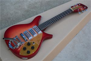 Solid kropp 6 strängar Elektrisk gitarr med 3 pickup, Rosewood Fingerboard, Tremolo Bridge, kan anpassas