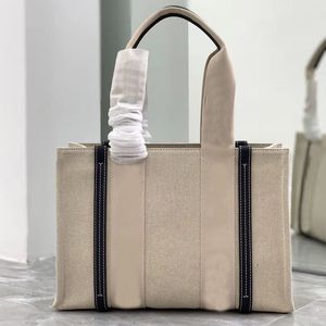 Classic designer tote bag Women's high capacity composite shopping bag Fashion casual crossbody bag women's nylon canvas handbag