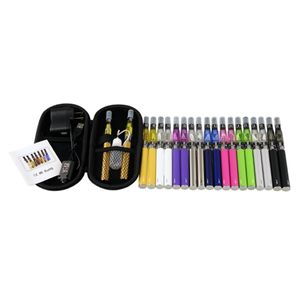 Wholesale double e resale online - Original Double eGo T Electronic Cigarette Kits Zipper Case E Cigarettes mAh Battery In stock290x