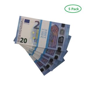 Prop money copy giocattolo party euro realistico falso uk banconotes money fingted a doppio lato216tunzf