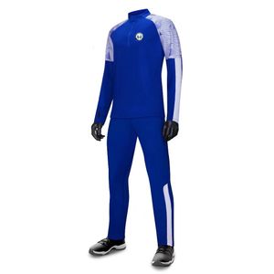 Halifax Town Uomo Bambino Set di tute per il tempo libero all'aria aperta Giacca da allenamento per sport invernali a maniche lunghe Abbigliamento sportivo caldo