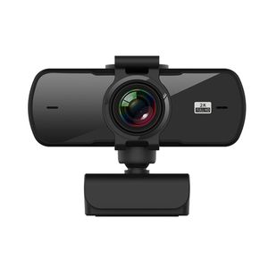 2K HD Computer Camera Free Drive 4 miljoen Pixel USB Webcam Streaming Web Camera met ingebouwde microfoon voor laptop-bureaublad