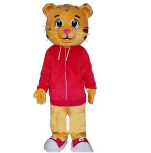 vendita Vendi come le torte calde Costume Daniel Tiger Fur Mascot Costumes Designer Mascotte per adulti