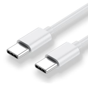 USB C Kabel USBC C-TO-C 18W PD Snabbladdning USB-C-kablar för Xiaomi Samsung Galaxy