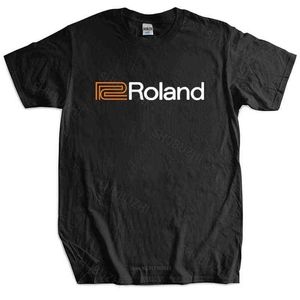 Camisas De Algodón Orgánico Para Hombres al por mayor-Nueva moda camiseta Algodón de algodón Roland Piano órganos camiseta negra Cool Casual Pride T Shirt Mens Marca Tshirt Regalo masculino Tops