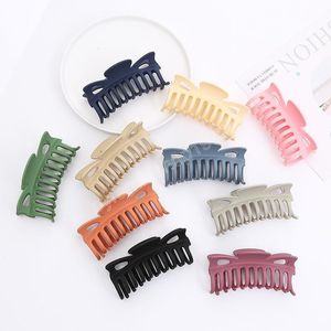 Donne Ragazze Tornante 10 colori Barrettes Moda versione coreana Accessori per capelli Boutique Artigli per capelli