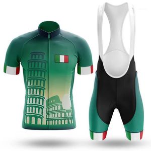 Italia Cycling Jersey Team Summer Men MTB Bike Abbigliamento Camicia Ropa Ciclismo Maillot manica corta1