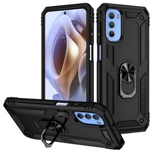 Armor Magnetic Cases For Motorola Edge X30 S30 Moto G52 G82 G71s G22 G31 G41 G51 G71 G200 G60 E20 E30 E40 G Pure Power 2022 Case Hard Ring Protection Cover