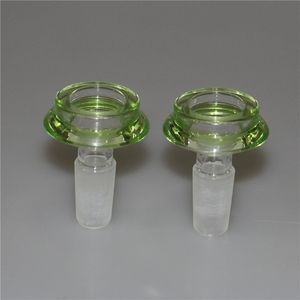Красочные кальяны стеклянные чаши скольжения аксессуары для курения 14 мм 18 мм мужские чаши для бонсов водопроводные трубы DAB нефтяные буровые установки