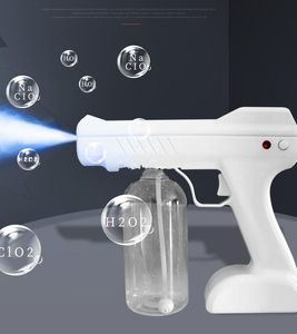 800ml Chargeable Wireless Spray Gun Sterilizer Blue Ray Nano Disinfactant Sprayer FS9001