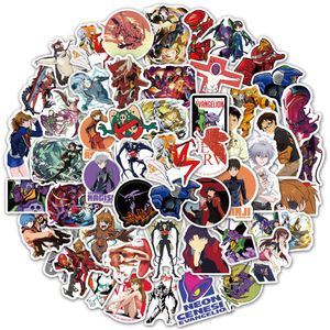 50 adet / takım Poster Küçük Su Geçirmez Kaykay Çıkartmalar Anime Yeni Gelenler Dizüstü Dizüstü Şişe Kask Için Yeni Gelenler Animasyon Kask Araba Sticker PVC Gitar Çıkartmaları