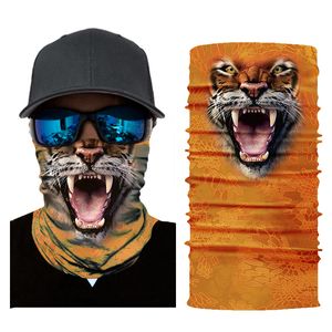 Wholesale-3D Animal Hiking Scarf Outdoor Sports Magic Scarf Heaewear Neck Gaite Bandana Windproof UV Protection Cycling Face Mask h