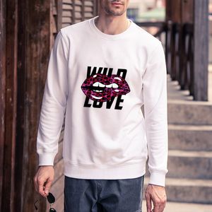 DIY Kläder 2020 Explosion Sweatshirts Mens Mode Tryckt Långärmad Crew Neck Sweatshirts Solid Färg Tröjor Mens DIY Kläder