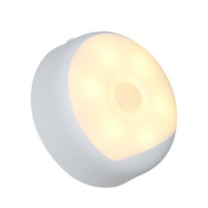 Yeelight DC5V 6LED PIR PIR MOTION SENSOR Lâmpada Noturna USB operada por corpo humano Controle de luz sensível 3 modos de trabalho 7