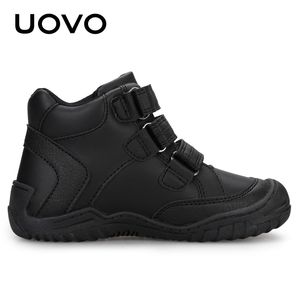 UOVO New Arrival School Shoes Mid-Calf Boys Shoes Fashion Kids Sport Shoes Outdoor Children Casual Sneakers for Boys Size #26-36 LJ200907
