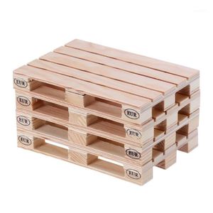 2pcs Mini Pallet Legno Bevande Sottobicchieri Bicchieri Birra Whisky Caffè Vino Bar Tazza Tazza Tappetino per Bevande Calde1