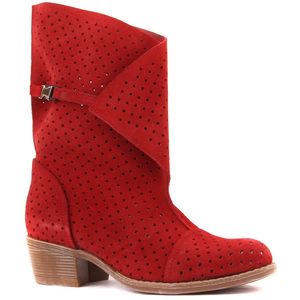 Hot Sale Sail Lakers-Genuine Läder Kvinnor Sommar Höst Vintage Wedge Kvinna Mode Ladies Skor Casual Female Ankel Boots