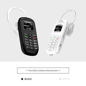 Bluetooth Dialer trådlösa mobiltelefonörlurar Handfria headset Support Sim Card Mini Mobiltelefon Hörlurar GTSTAR L8STAR BM70