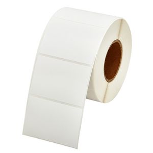 Naklejki samoprzylepne 1000 sztuk / partia 80 * 40mm Single Row kwadratowy Pusta Coloful Direct Druk Kod Koszulkowy Thermal Paper Self Label Wstawka Drukarka