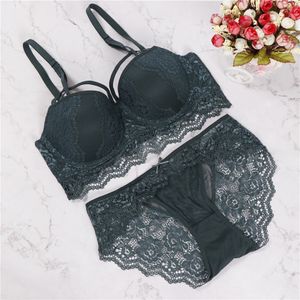 Big Size Intimates 70-85 Abci Copa Euramerican Fino Mulheres Sexy Sutiã Set Push Up Young Ladies Underwear Sets Y200708