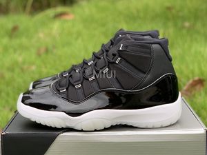 25. rocznica 11 buty do koszykówki Concord prawdziwe włókno węglowe męskie trenerzy Gym Red Midnight Navy Bred 45 Space Jam 72-10 z pudełkiem US7 ~ 13