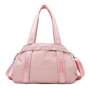 Gym Yoga Bag for Women Pink Fitness Training Bag Dry Wet Combo Men Large Travel Weekend Duffle Bag for Women Sac De Sport Q0705