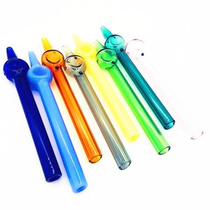 QBsomk Mini-Nektar-Sammler, 12,7 cm, Mini-Nektar-Strohhalm, Nektar-Schnupperglas, Rauchzubehör, verschiedene Farben zur Auswahl