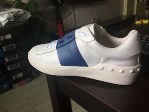 Mężczyzn butów sukienki Womem Pink Biały Czerwony Czerwony Menki Męki Oddychane skórzane buty Otwórz Low Sports Sneakers 35-46