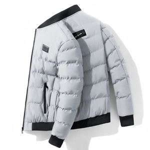Moda Erkek Kış Ceket Yeni Kalın Polar Ceket Kaban Popüler İnce Erkekler Ceketler Casual Windproof Dış Giyim Coat Pamuk Ceketler 201.023