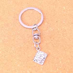 Wholesale souvenir book for sale - Group buy Fashion Keychain mm book holy bible Pendants DIY Jewelry Car Key Chain Ring Holder Souvenir For Gift