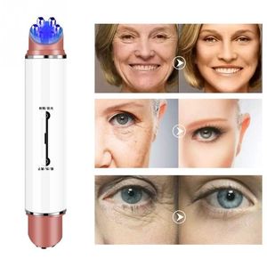 Mini Ems Massager Electric 43 Wibracja Eye Masaż twarzy Anti zmarszczek Usuwanie Foton Therapy Facial Skin Device Device