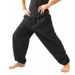 Män och kvinnor Stor storlek Casual Modal Harem Pants Lady Dance Practice Yoga Suit Plus Long Byxor Bloomers