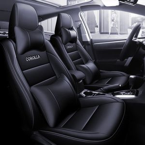 Bil Special Seat Covers för Toyota Corolla Auto Parts Custom Fit Leather Protection Pad Luxury Auto Styling Protector Accessories