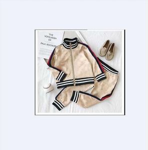 Fashion Boys Girls Tracksuits Spring Autumn Kids Long Sleeve Zipper Jackets Sportswear Children Two-Pieces Sets Child Suits Outfits