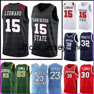 Kawhi # Leonard Jersey Red McGrady San Diego State Astecs College Basketball jerseys costurado S GRÁTIS 2020