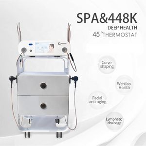 448K INDIBA slimming fat reduce Promote cell regeneration Temperature Control RET Tecar Therapy Shaping RF wrinkles removal skin lifting beauty