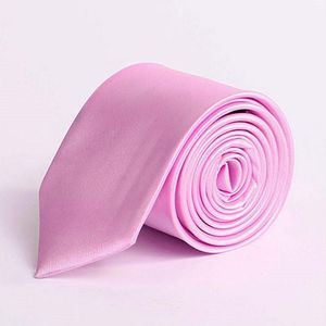 5cmx145cm Fashion Men Women Skinny Solid Color Plain Satin Polyester silk Tie Necktie Neck Ties 30 colors ready to ship