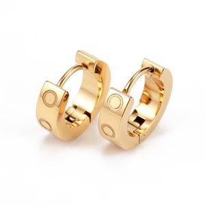 High Quality Fashion Designer Design Women Charm Stainless Steel Material Hypoallergenic Earrings Birthday Gifts