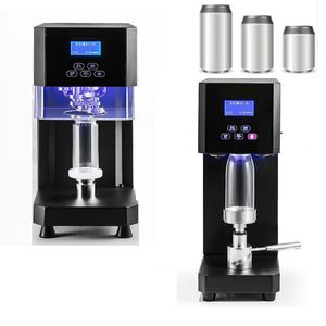 ذكية التلقائي الألومنيوم علبة البيرة آلة ختم الحليب 55MM الشاي / القهوة يمكن أن ختم آلة الحليب مقهى كوب المشروبات ختم الآلة