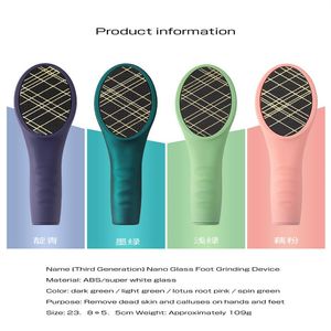 Wholesale callus skin remover for sale - Group buy Pedicure Foot Care Tools File Rasps Callus Dead Skin Remover Professional Nano glass Double Sides forWet Dry Feet Choose a51