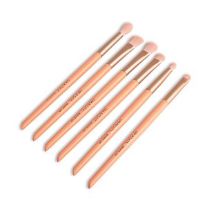 Partihandel 6st Makeup Brushes Tool Set Eye Shadow Blush Make Up Beauty Cosmetic Brush Tools Professionell Ultra Soft